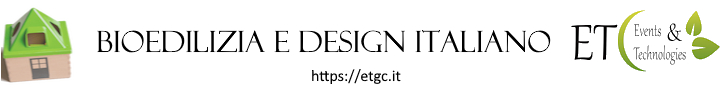 bioedilizia e design italiano